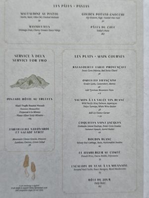 Menu photo 1 Savoie Tahoe City, CA Menu photo 1 Savoie Tahoe City, CA