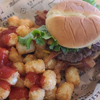 Wayback Burgers - Original double bacon and tots - American Near Me - Firebaugh, California Wayback Burgers - Original double bacon and tots - American Near Me - Firebaugh, California