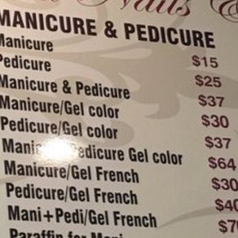 Diva Nails & Spa - Price list showing $64 for gel mani/pedi! Not $72!! - Nail Salons Near Me - Fresno, California Diva Nails & Spa - Price list showing $64 for gel mani/pedi! Not $72!! - Nail Salons Near Me - Fresno, California