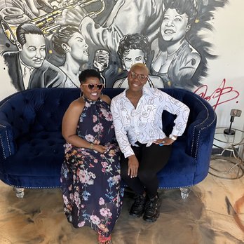 Soirée Coffee Bar - LaFree (The Owner) and myself - Coffee & Tea Near Me - Dallas, Texas