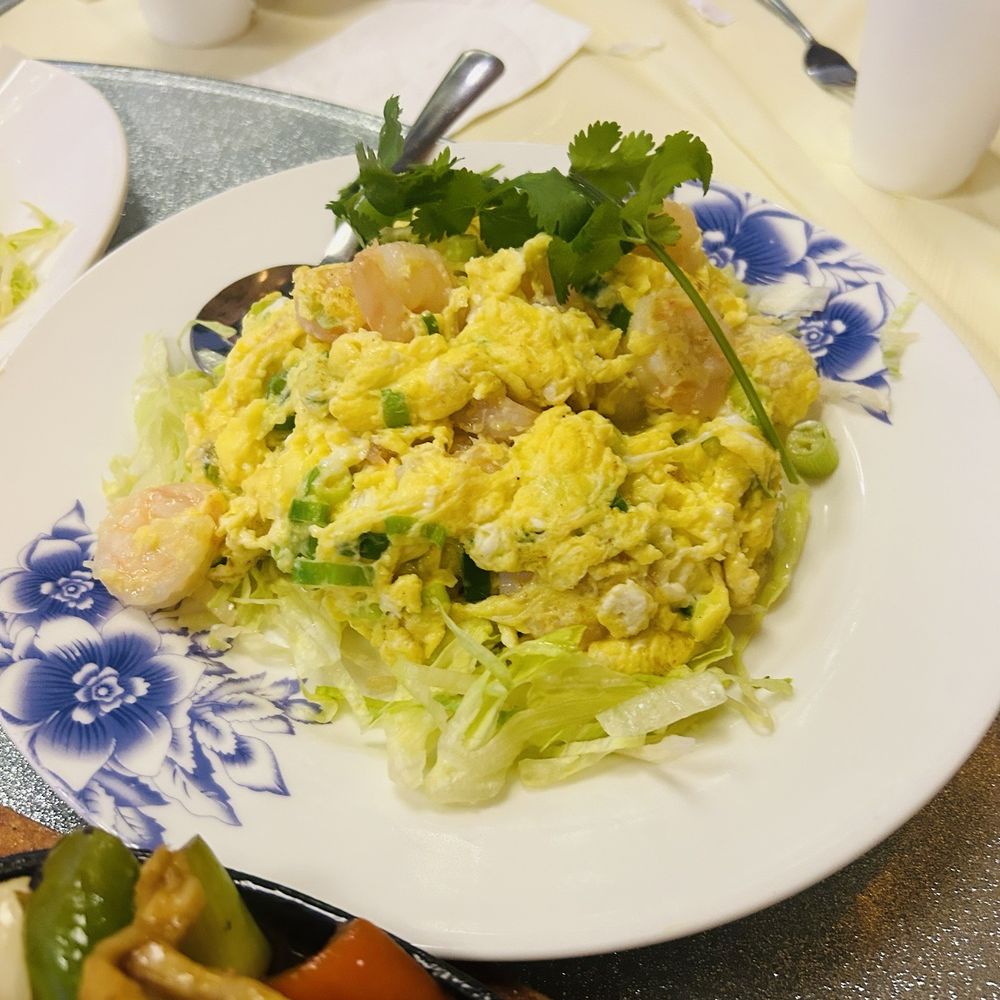 Royal China Restaurant - Scrambled eggs with onions and shrimp-good!! - Dim Sum Near Me - Duluth, Georgia Royal China Restaurant - Scrambled eggs with onions and shrimp-good!! - Dim Sum Near Me - Duluth, Georgia