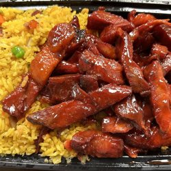 China Wok - L5. Boneless Spare Ribs Lunch Special - rice was a little dry, lots of ribs, cooked and sauced just right.