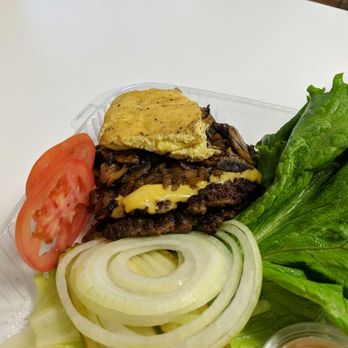 Mr Juicy - Lettuce Wrap option for burgers. - Burgers Near Me - San Antonio, Texas