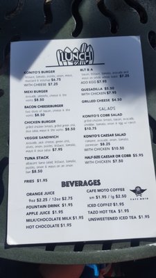 Menu photo 6 Konito's Cafe San Diego, CA