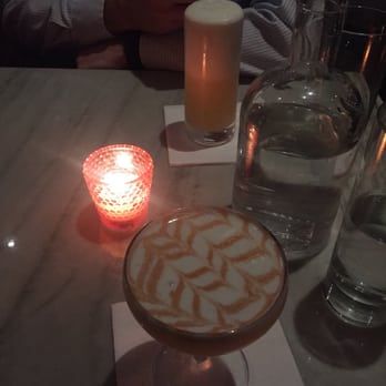 Lantern's Keep - Iroquois #2 on the bottom and Gin Fizz drink on the top - Cocktail Bars Near Me - New York, New York Lantern's Keep - Iroquois #2 on the bottom and Gin Fizz drink on the top - Cocktail Bars Near Me - New York, New York