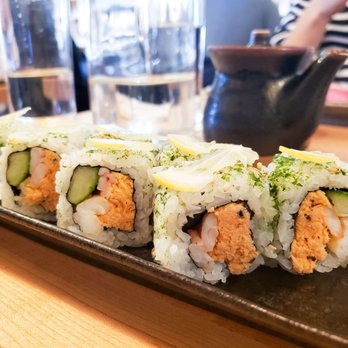 Cafe Sushi Shoten - Spicy Citrus Rolls ($12) - Japanese Near Me - Cambridge, Massachusetts Cafe Sushi Shoten - Spicy Citrus Rolls ($12) - Japanese Near Me - Cambridge, Massachusetts