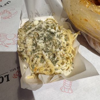 Capt Loui - Garlic noodles - Seafood Near Me - Carrollton, Texas Capt Loui - Garlic noodles - Seafood Near Me - Carrollton, Texas