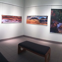 Laughlin Library - Beautiful exhibit in art gallery.