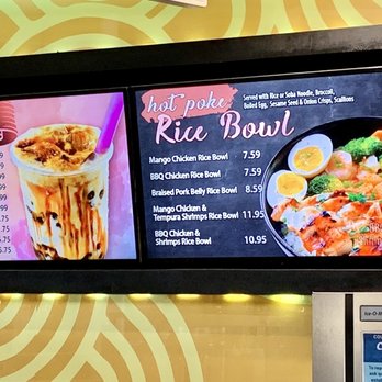Poke n’ Ramen 360 -  the menu and prices - Japanese Near Me - Ventura, California