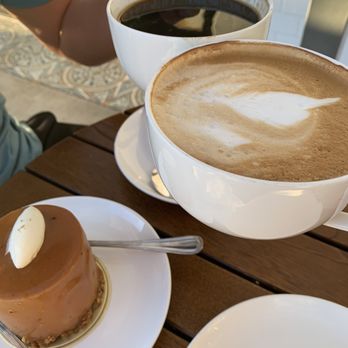 Haute Mess - Americano and Latte paired with salted caramel - Coffee & Tea Near Me - Los Angeles, California Haute Mess - Americano and Latte paired with salted caramel - Coffee & Tea Near Me - Los Angeles, California