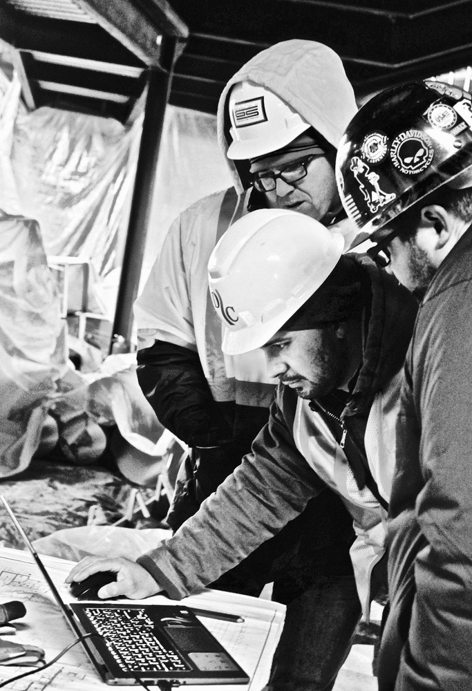 Slide of Drive Construction