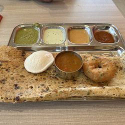 Onion Rava Dosa combo