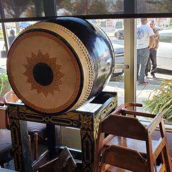 Thai Cafe - Ceremonial Buddhist Drum - Thai Near Me - Tracy, California