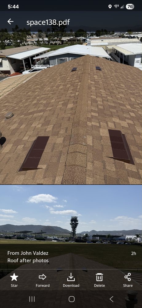 Slide of Valdez Construction Roofing