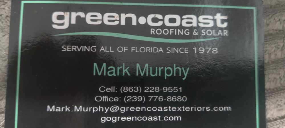 Slide of Green Coast Roofing & Solar