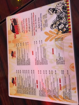 Menu photo 6 The Clay Pit Murfreesboro, TN