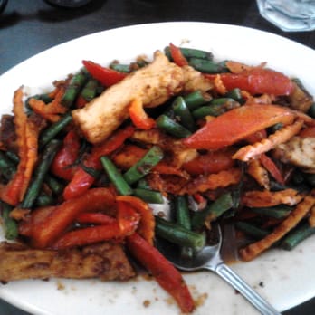 Thai Basil - Pad Prik King with Tofu - Thai Near Me - Tempe, Arizona