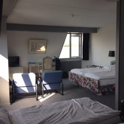 Fletcher Hotel Nieuwvliet Bad - Komfort-Zimmer. Schon sehr in die Jahre gekommen aber völlig ausreichend.