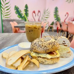 Love Brunch - Breakfast Sandwich on Everything bagel