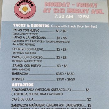 Cafecito - Mexican Near Me - Fort Worth, Texas Cafecito - Mexican Near Me - Fort Worth, Texas