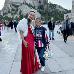 Mount Rushmore National Memorial - 07.04.24 Miss South Dakota, Joelle Simpson