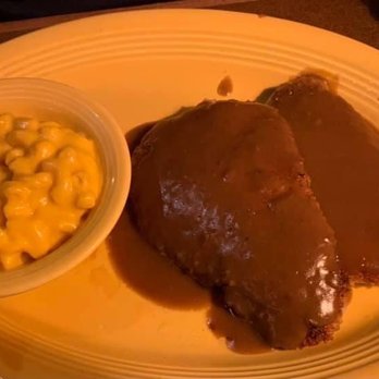 Texas Flame Steakhouse - Pork Chop with Mac&Cheese - American Near Me - Corpus Christi, Texas Texas Flame Steakhouse - Pork Chop with Mac&Cheese - American Near Me - Corpus Christi, Texas