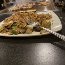 Rice and vegetable