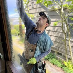 Husser Window and Gutter Cleaning - Husser exterior window cleaning service in North Seattle