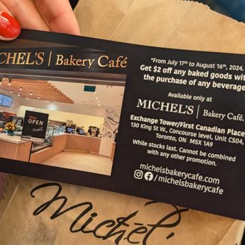 Michel's Bakery Café - Store details and Promo - Bakeries Near Me - Toronto, Ontario Michel's Bakery Café - Store details and Promo - Bakeries Near Me - Toronto, Ontario
