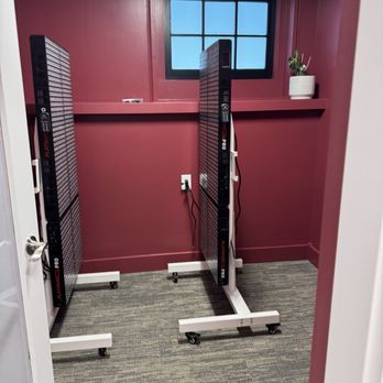 Routine - Red light therapy room - Pilates Near Me - Brunswick, Maine