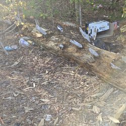 Lake Riviera Park - Garbage