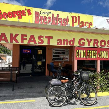 George's Breakfast Station - Outside - Breakfast & Brunch Near Me - Tarpon Springs, Florida