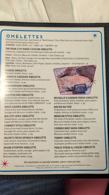 Menu photo 7 Peak City Diner Apex, NC