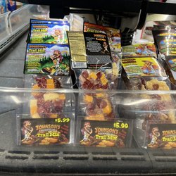 76 - Trail Mix says $5.99, but the clerk rung up as $6.49 and you have no say except to share it here.