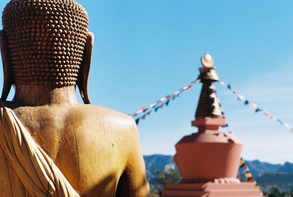 Amitabha Stupa and Peace Park by null