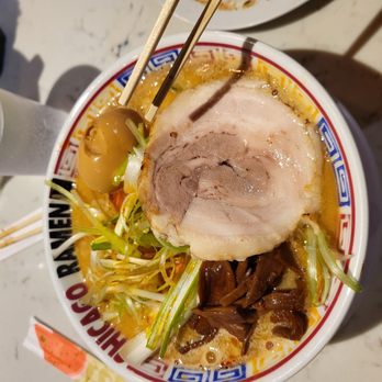 Chicago Ramen - Red miso pork with egg - Ramen Near Me - Des Plaines, Illinois