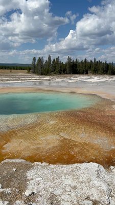 Grand Prismatic Spring by null