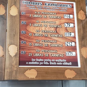 Carnitas El Bajio - And finally more menu. - Mexican Near Me - Modesto, California Carnitas El Bajio - And finally more menu. - Mexican Near Me - Modesto, California