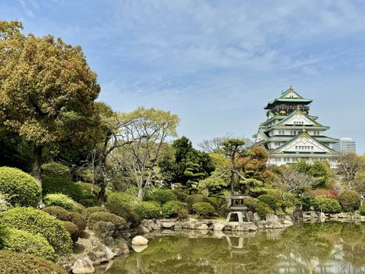 Osaka Castle Park by null