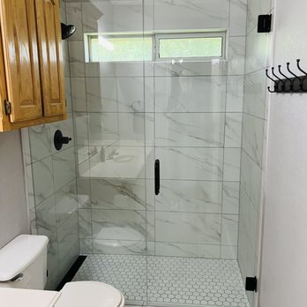BetterMost Construction and Restoration - Replaced old tub/shower combo with new walk-in shower - General Contractors Near Me - Rockwall, Texas BetterMost Construction and Restoration - Replaced old tub/shower combo with new walk-in shower - General Contractors Near Me - Rockwall, Texas
