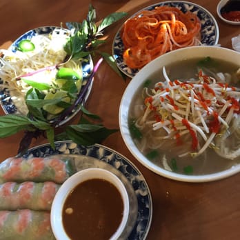 Pho So 1 - Small #17 & spring rolls - Vietnamese Near Me - Gardena, California