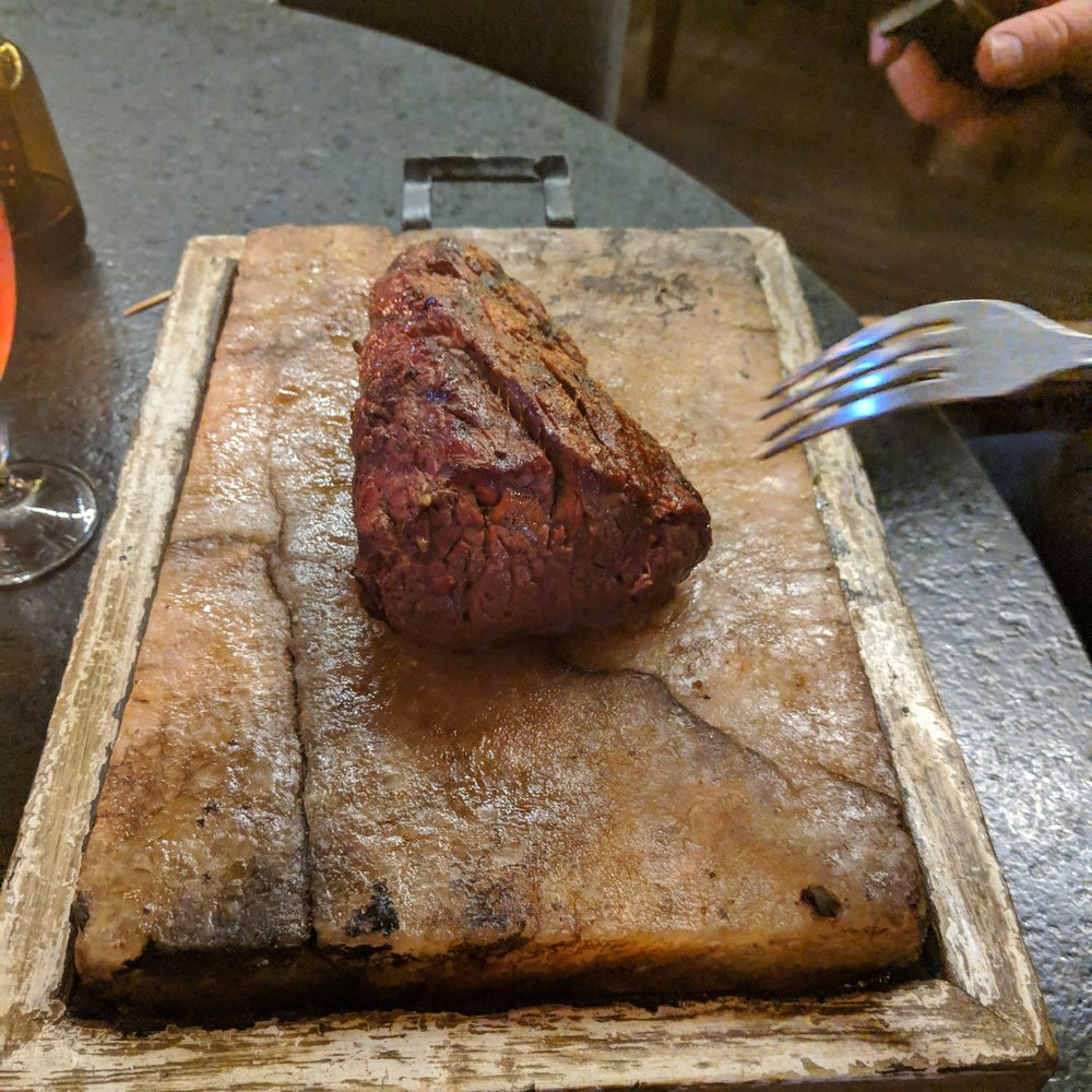 Sonora Grill - Tenderloin in the salt rock, very very good! - Steakhouses Near Me - Irapuato, GUA Sonora Grill - Tenderloin in the salt rock, very very good! - Steakhouses Near Me - Irapuato, GUA