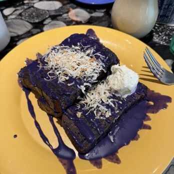 Kountry Kitchen - Ube French Toast - Regular - American Near Me - Kapaa, Hawaii Kountry Kitchen - Ube French Toast - Regular - American Near Me - Kapaa, Hawaii