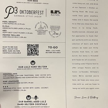 Phase Three Brewing Company - Menu - Breweries Near Me - Elmhurst, Illinois Phase Three Brewing Company - Menu - Breweries Near Me - Elmhurst, Illinois