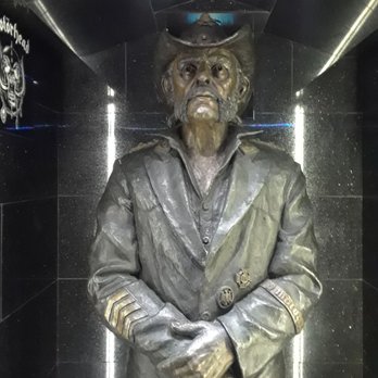 Rock 'n Walk Tours - Lemmy statue at Rainbow Bar and Grill - Walking Tours Near Me Rock 'n Walk Tours - Lemmy statue at Rainbow Bar and Grill - Walking Tours Near Me