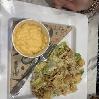 McAlister's Deli - Caesar salad with side of Mac and cheese. - Sandwiches Near Me - Belton, Missouri