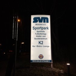 SV Neu-Perlach - Wer rein will, muss hier vorbei.