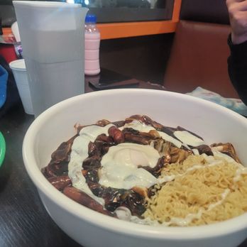 Luv Dduk - Jjajang DDuk (black bean sauce) - Korean Near Me - Cerritos, California Luv Dduk - Jjajang DDuk (black bean sauce) - Korean Near Me - Cerritos, California