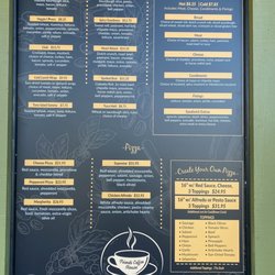 Friends Coffee House - Menu