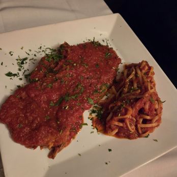 Joanne Trattoria - Chicken Parm with Spaghetti, no cheese, extra sauce. - Italian Near Me - New York, New York Joanne Trattoria - Chicken Parm with Spaghetti, no cheese, extra sauce. - Italian Near Me - New York, New York